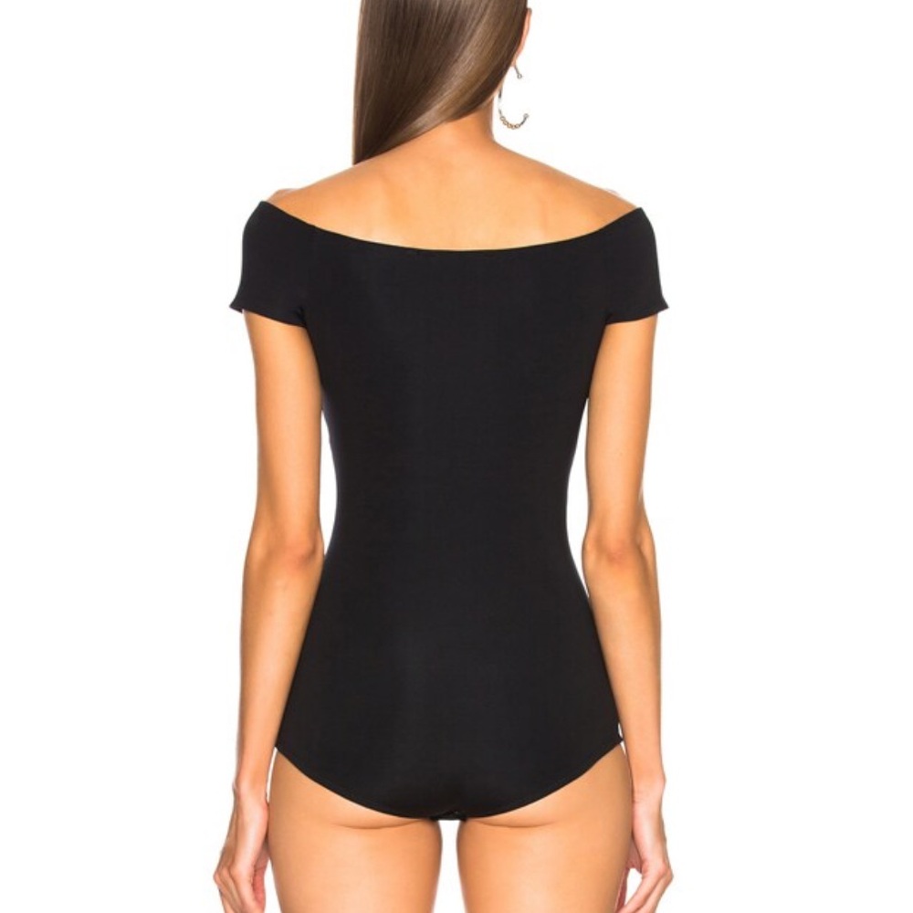 Helmut Lang Off-The-Shoulder Bodysuit - Picture 3 of 9